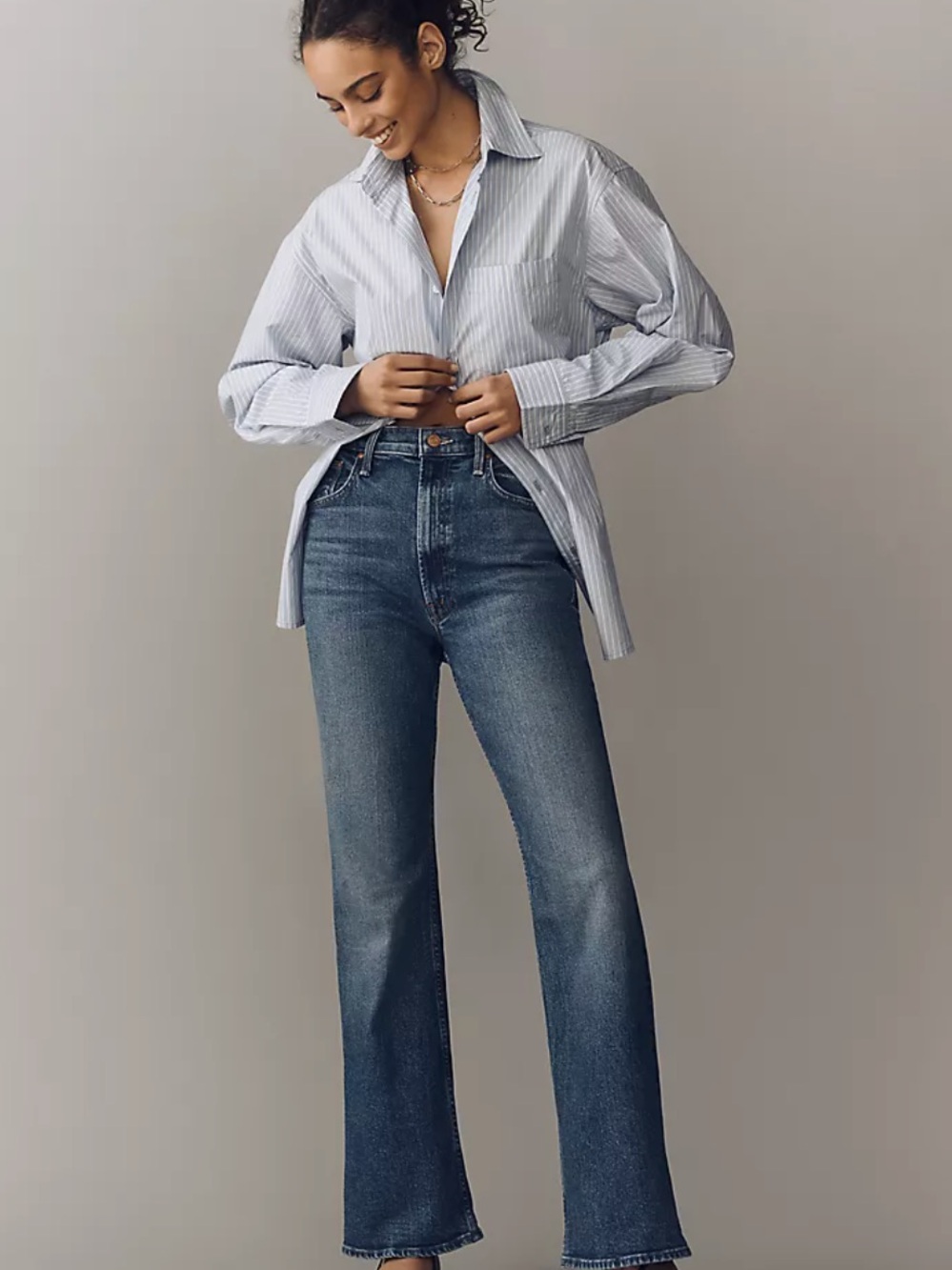 MOTHER Bookie Sneak High-Rise Bootleg Jeans